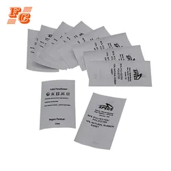 Print polyester washing instructions care label for clothing