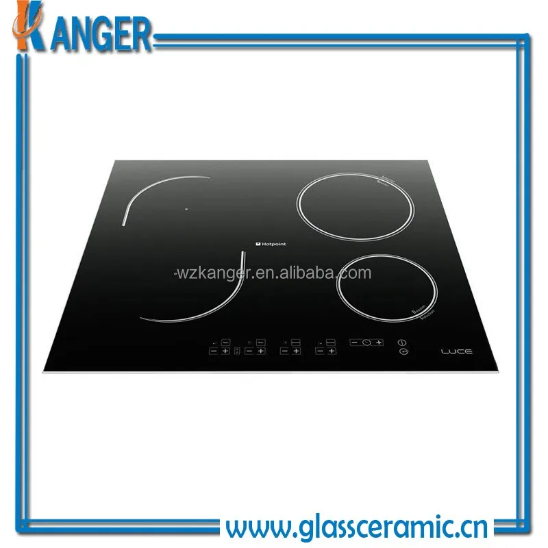 
2018 Kanger induction cooker parts of thick black ceramic glass 