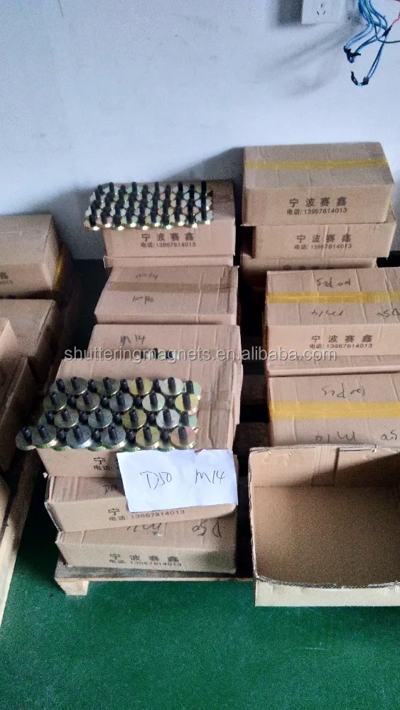 Precast Concrete Embedded Sockets Fixing Magnet Bushing Magnet M20 M24