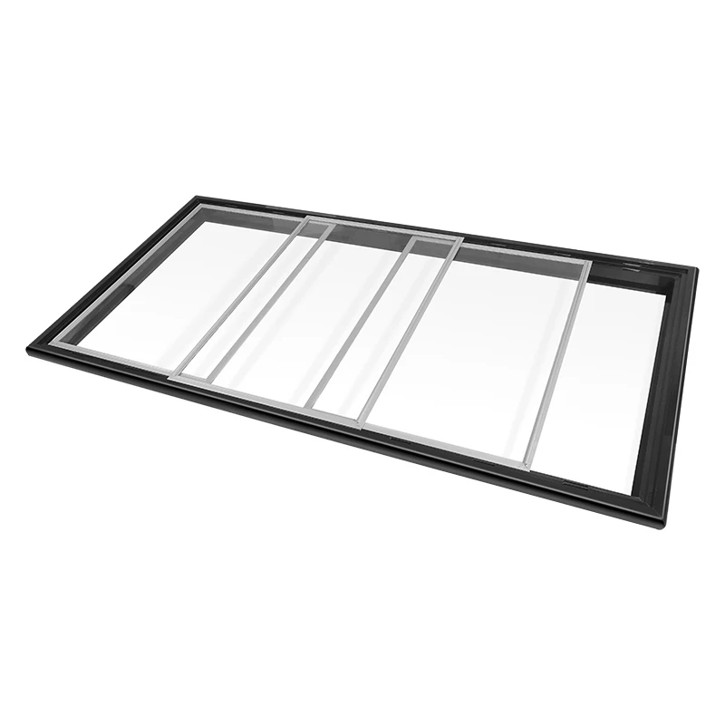 
Pvc profile frame tlcd deep fridge parts display cooler glass door 