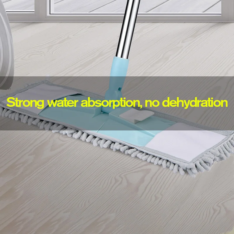 
Online shopping India factory price wet and dry microfiber hand free floor cleaning flat mop 
