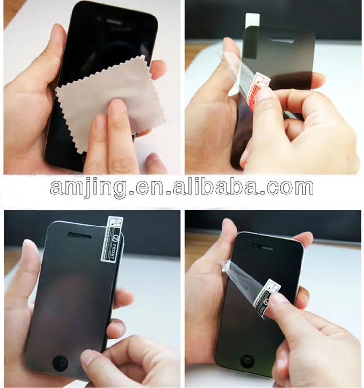 
Manufacturer For iPhone 4 4s Screen Protector film, for iPhone screen guard, Cell phone screen saver 