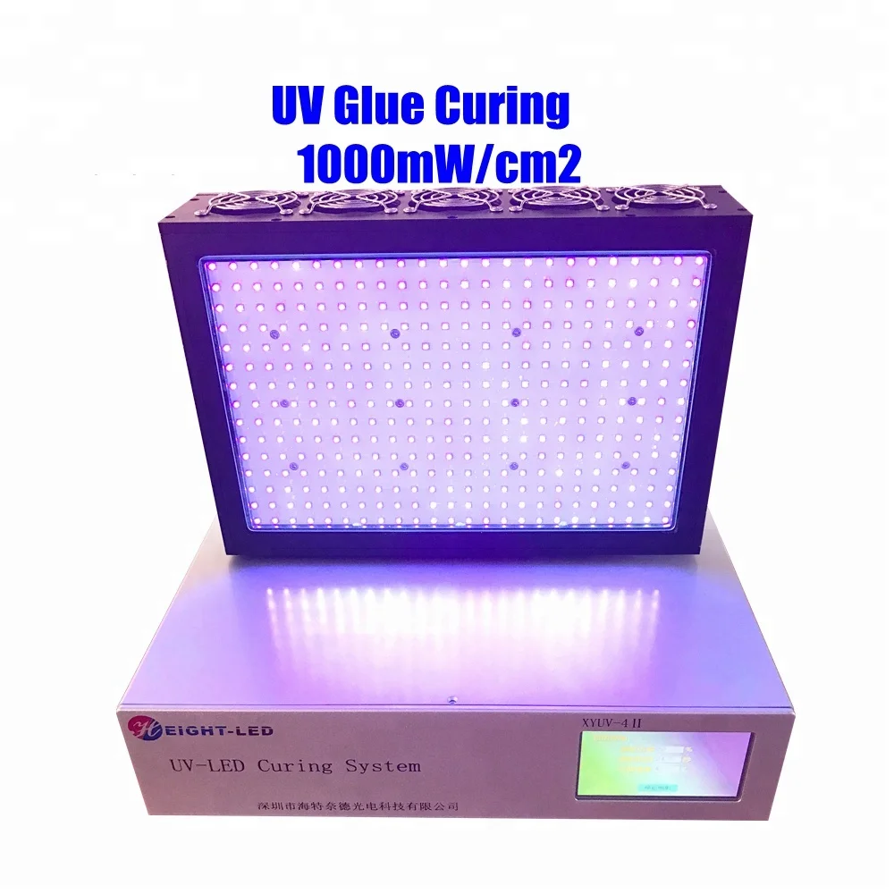 uv curing and uv printing and Medical lighting 365-405nm 20W/cm2 high power array 365nm uv led array