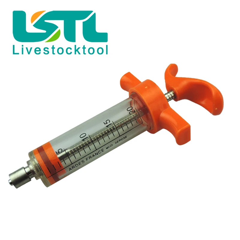 10ml 20ml Reusable Plastic Steel Veterinary Vaccine Syringes/Injector Mecial Different Types of Syringes Pump