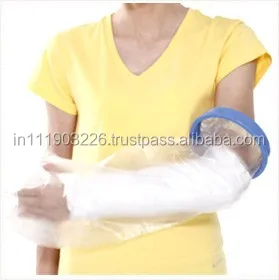 Waterproof strong grip Hand Cast Cover for Bath protection