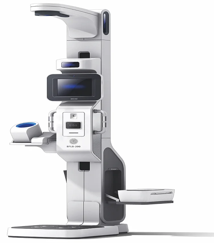 KLM-A медицинский электронный баланс тела с высотой + вес + ИМТ + много функций