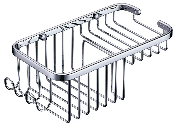 
Shower Mesh Hanging Shower Caddy with Chrome 