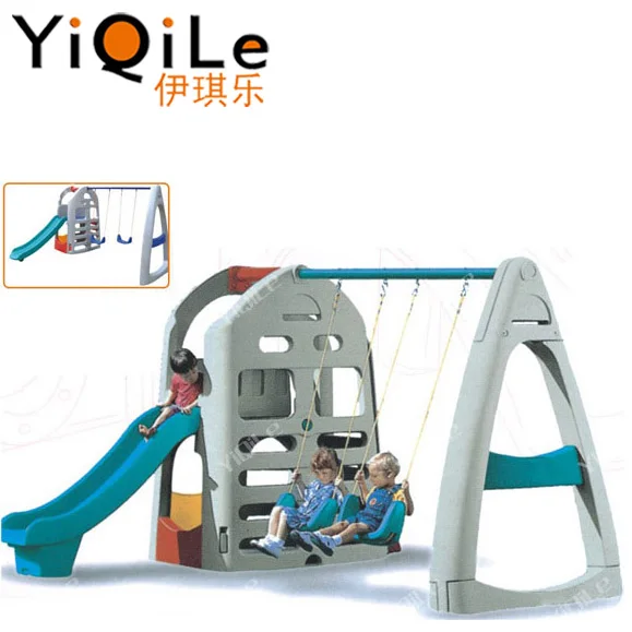 Small slide for baby children plastic swing