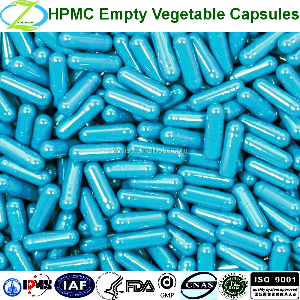 Nutraceutical Grade_GMP Certified_Halal Premium Quality_China Factory Manufactured_Pure HPMC Empty Veggie Shell
