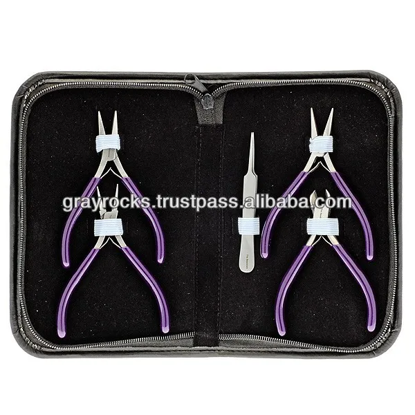 Jewelry Tool Kit Tweezers, Pick-up Tools Grayrocks Stainless Steel PK
