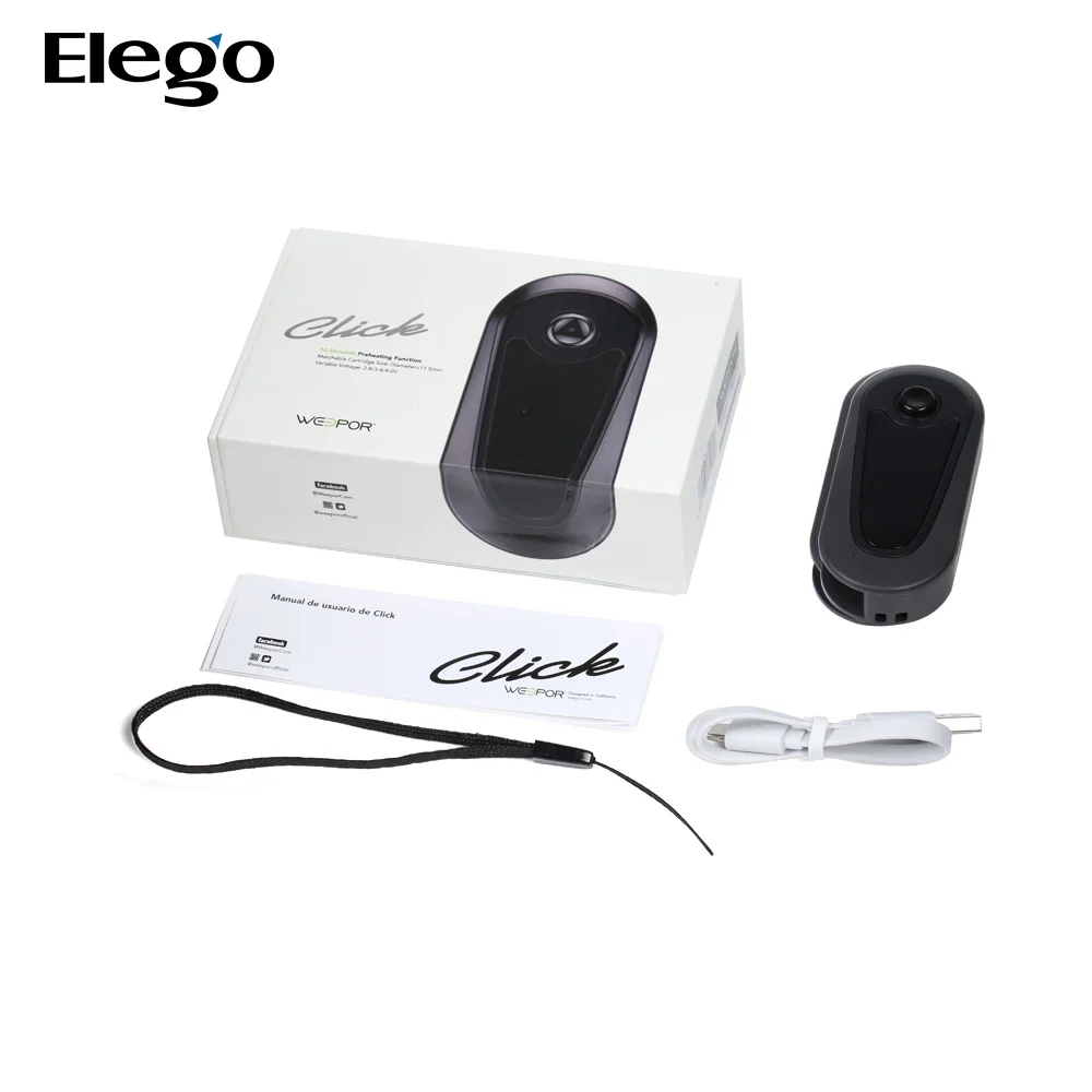 Colorful Sleek Touch Feeling Vape Mod Weepor Click Mod