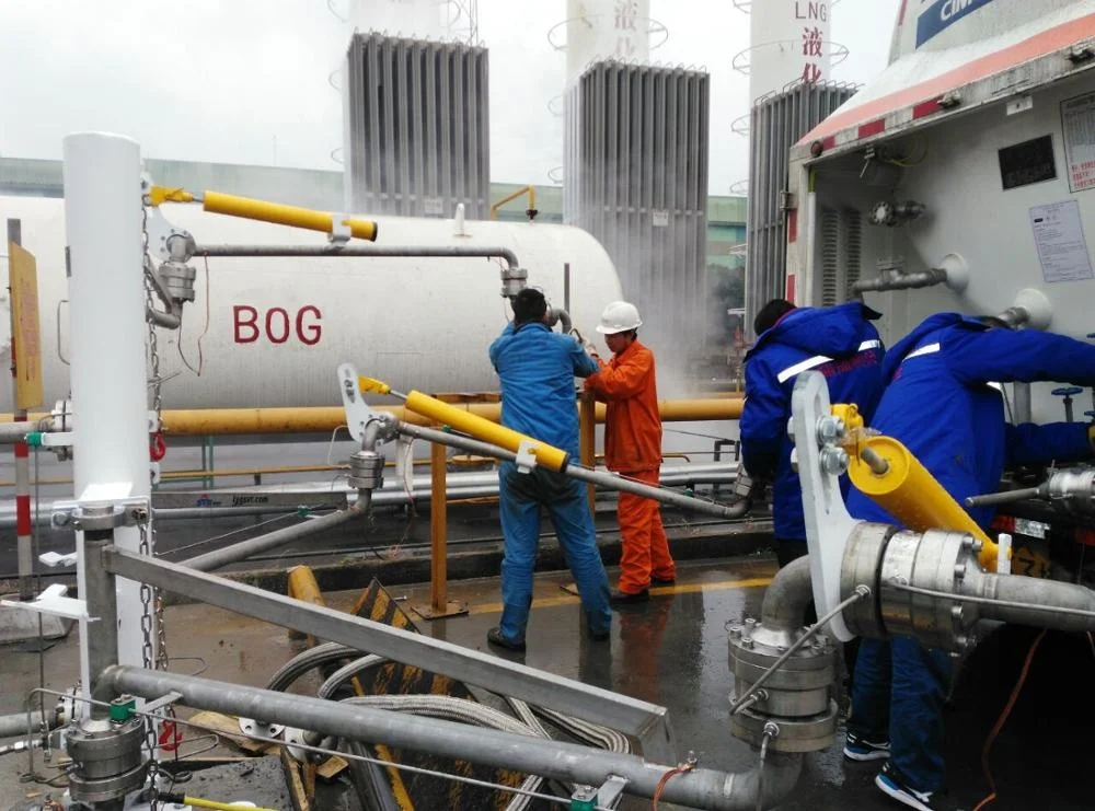 
truck tanker loading unloading arm 