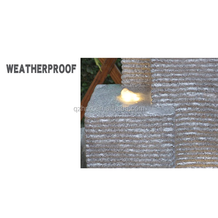 High quality promotional indoor artificial waterfall fountain