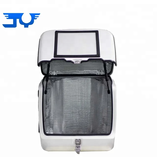 
motorbike box with Anti-slip Rubber Pad And Three Advertising LED Plate JYC-07 