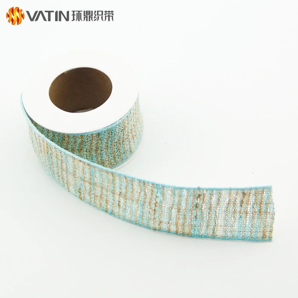 
Wholesale Custom DIY Vintage Rustic Linen Craft Natural Hemp Hessian Jute Burlap Ribbon 