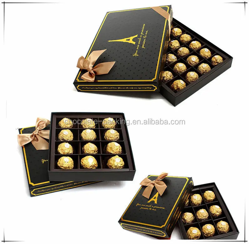 
2016 new product custom design chocolate wrappers galaxy chocolate box from Alibaba china supplier 