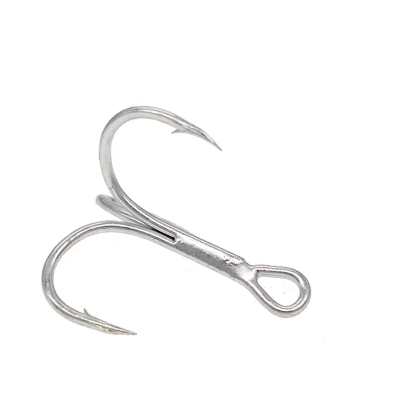 High quality treble fishing hooks with Barbs Three Claw Hooks for fishing