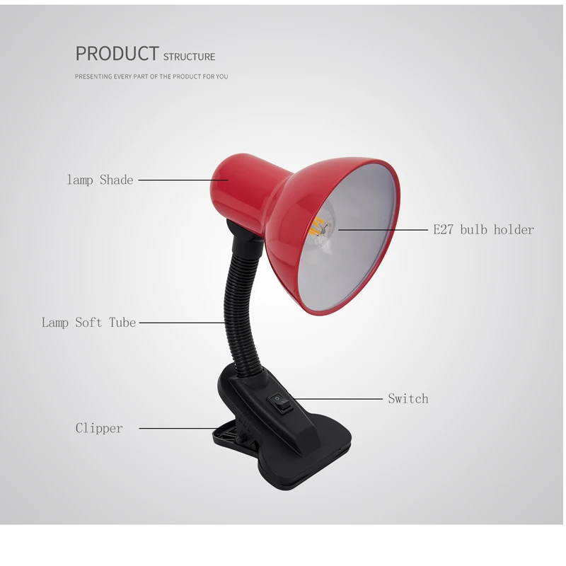 
Metal Colorful Style Desk Table Lamp /desk lamp 108 