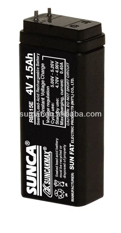 
(RB415E) Rechargeable lead acid battery 