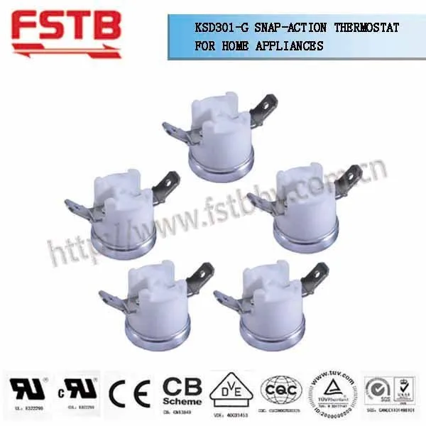 
KSD301-G BIMETAL THERMOSTAT FOR TOASTER 