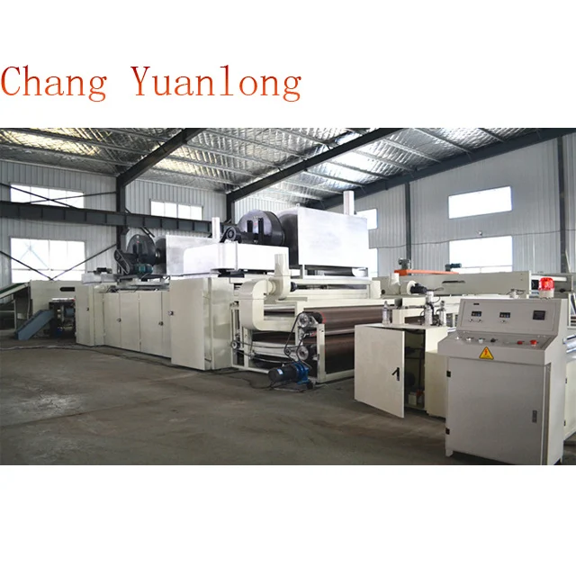 Disposable carpet production line
