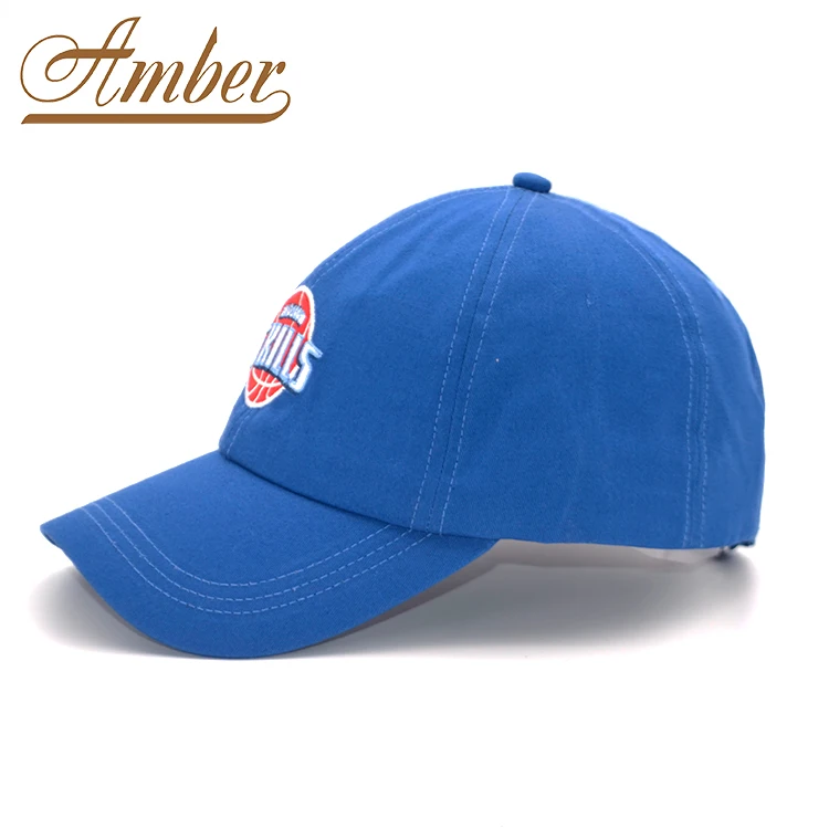 Wholesale adult basketball team basketball pattern embroidery logo sports hat baseball caps