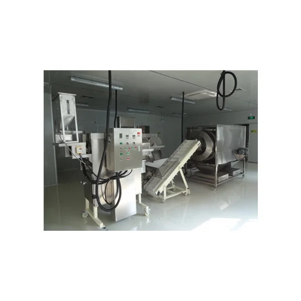 
Automatic Hot Air Popcorn Production Line/Continuous Caramel Popcorn Coating Machine 