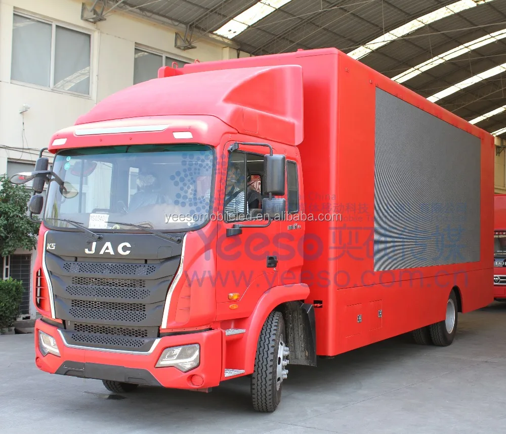 
Good quality LED display truck from Shanghai Yeeso Media, YES-V9 