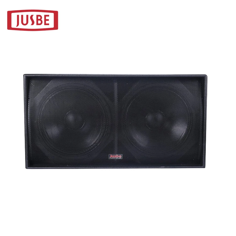 S218 Professional stage dual 18 inch subwoofer speaker box price dj bass speakers
