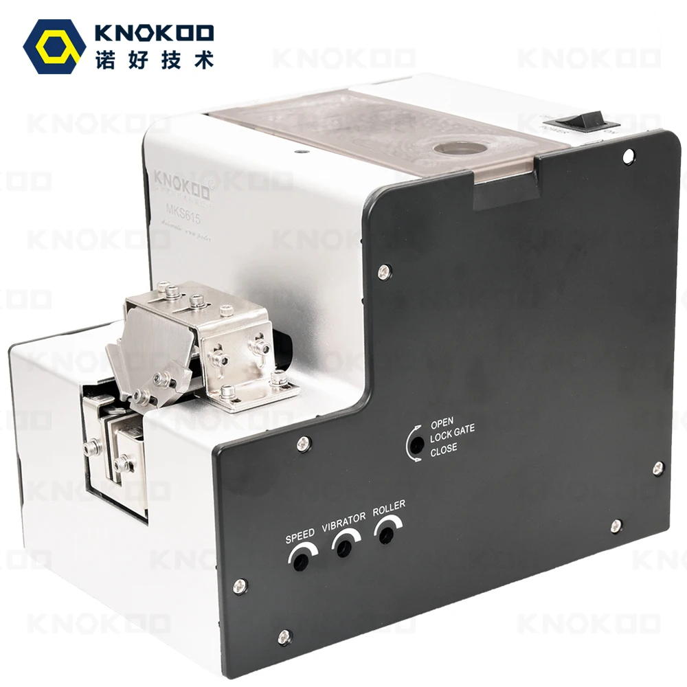 KNOKOO MKS-615 Automatic Screw Feeder with Adjustable Rail,M1-M5 Rail