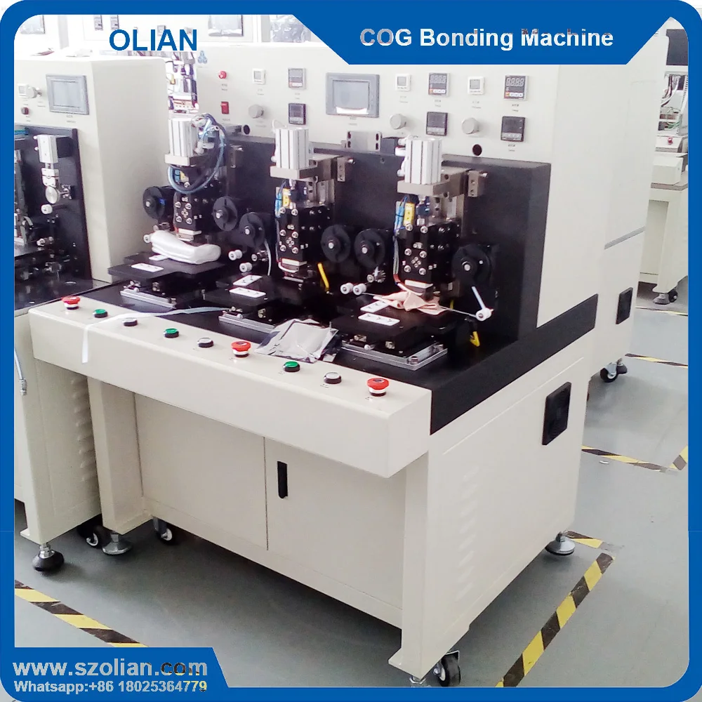 
china mobile phone lcd making machines cog bonding machines ic bonding machines 