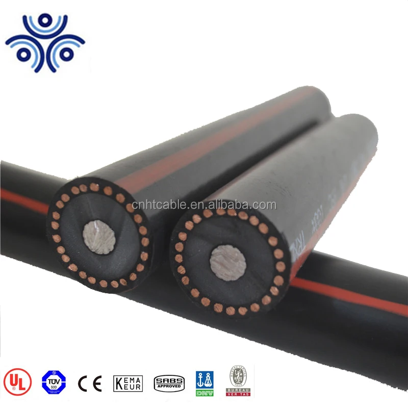 Aluminum Urd Dyke 2-2-2-4 Cable Direct Burial Quadruplex Secondary Wire