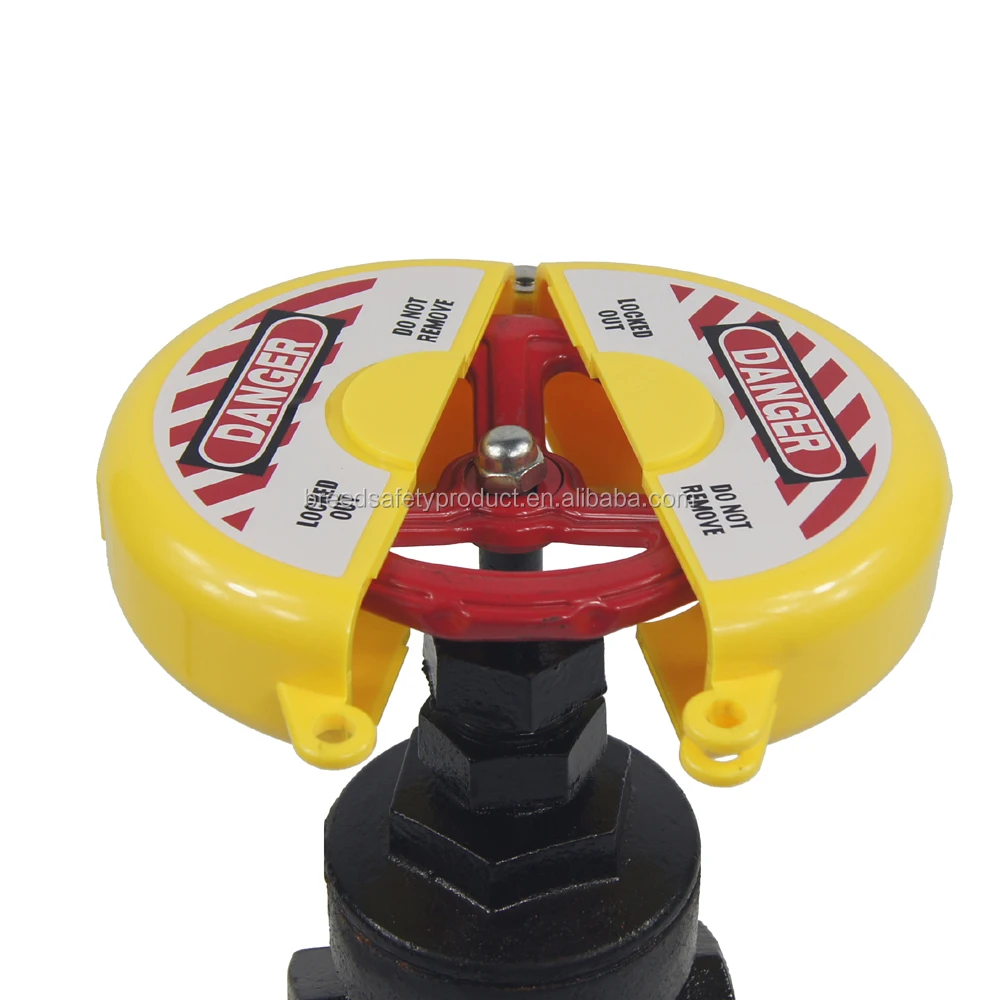 BREED Safety Yellow Gate Valve Lockout LOTO Lock Device F15