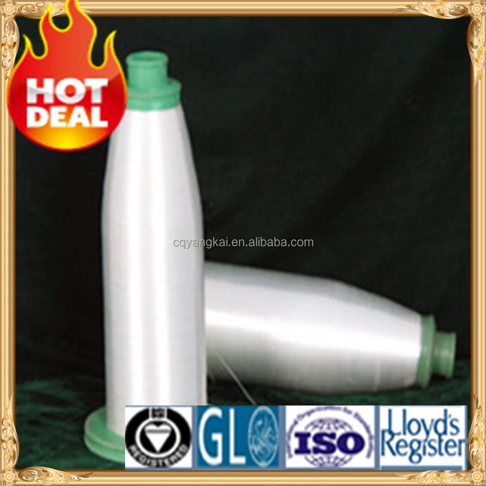 Low fluff fiberglass textile yarn