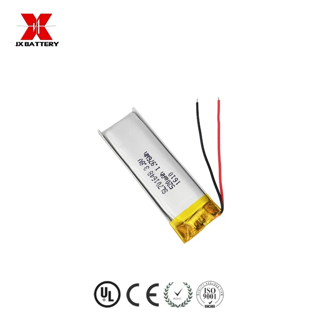 high capacity rechargeable 3.7v lipo battery 701648 520mAh for electronic pen