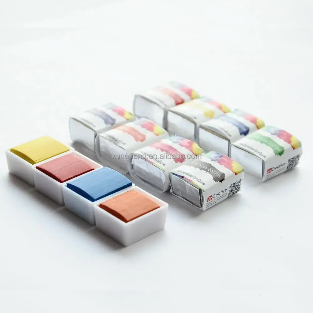 Высококачественный набор акварельных красок, 36 цветов, акриловая краска с бесплатной кистью для рисования