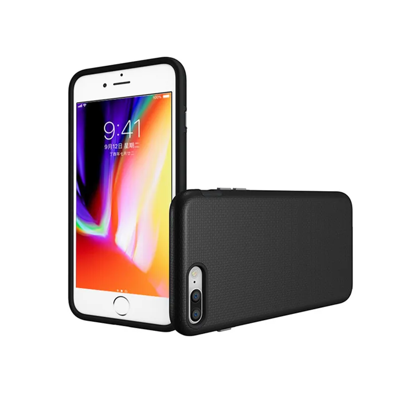 TPU + PC Броня чехол роскошный 2 в 1 Гибридный бампер для iPhone 5 8 плюс Xiaomi Redmi Примечание