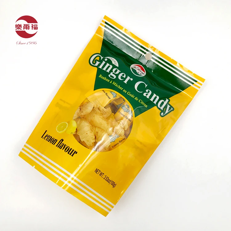 Сладкие Фруктовые Конфеты Yummy Gummy, мягкий лимон, имбирь, конфеты, горячая распродажа, Имбирные специи и травы, аромат лимона, холодное сухое место от CN