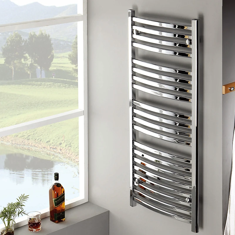 Best Quality Steel Polished Towel Warmer Heated Towel Rail Towel Radiator