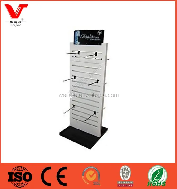
Custom retail store floor standing wood sock display rack/sock store display fixtures 