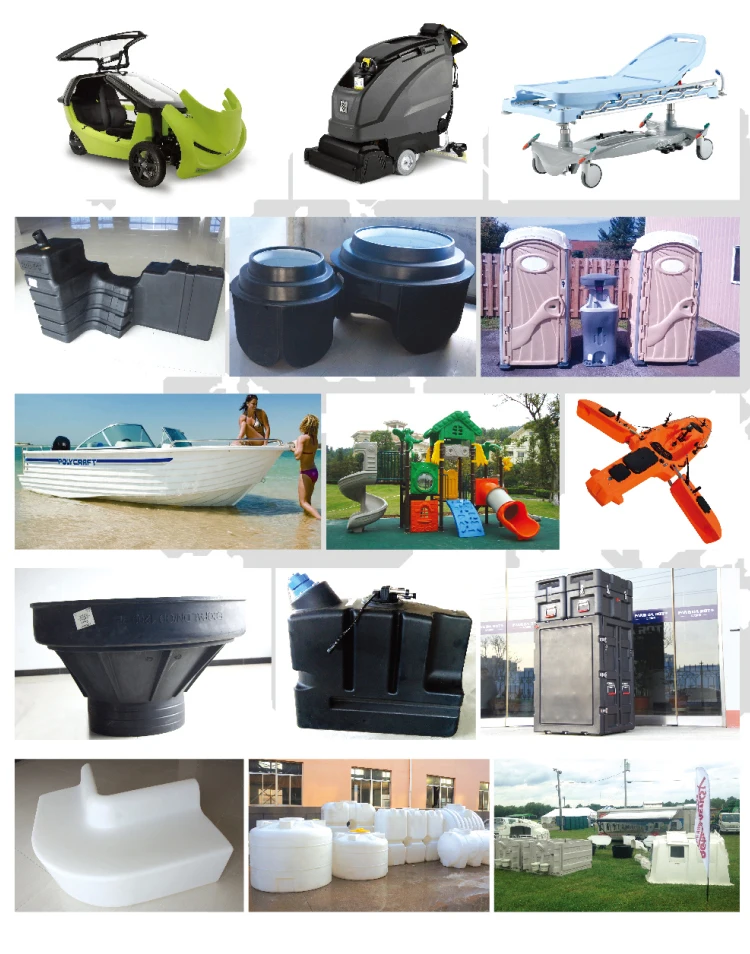 
Fangda brand pvc toys making machine Three arms PVC rotomolding machine 