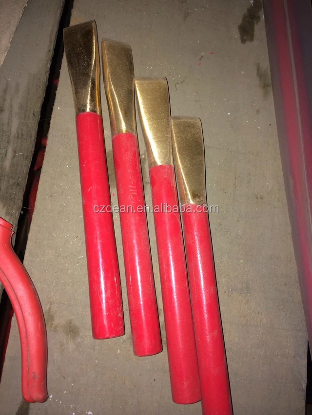 
Round shank flat chisel , stone , thinset , removal bit , forestry safety carving ,non sparking aluminum bronze material tools 