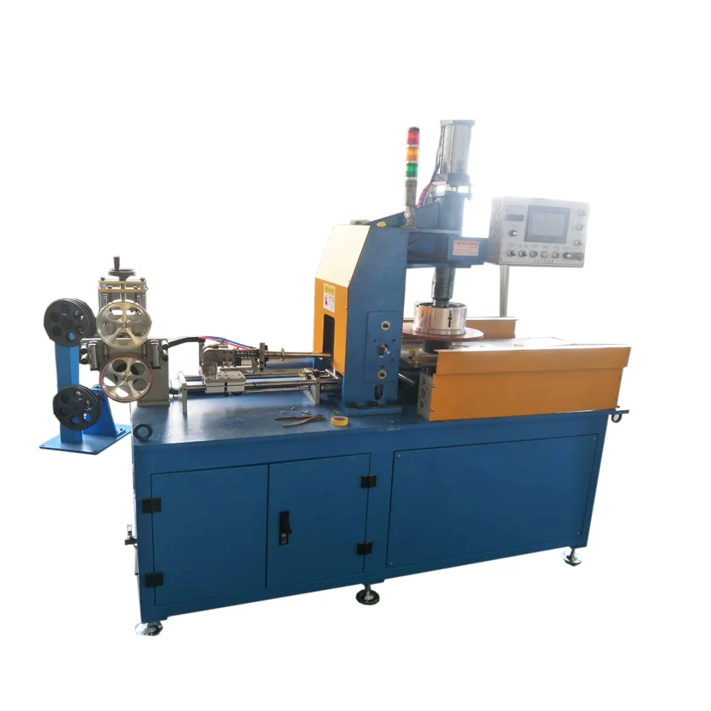 Automatic cable wire coiling wrapping machine wire spooling machine