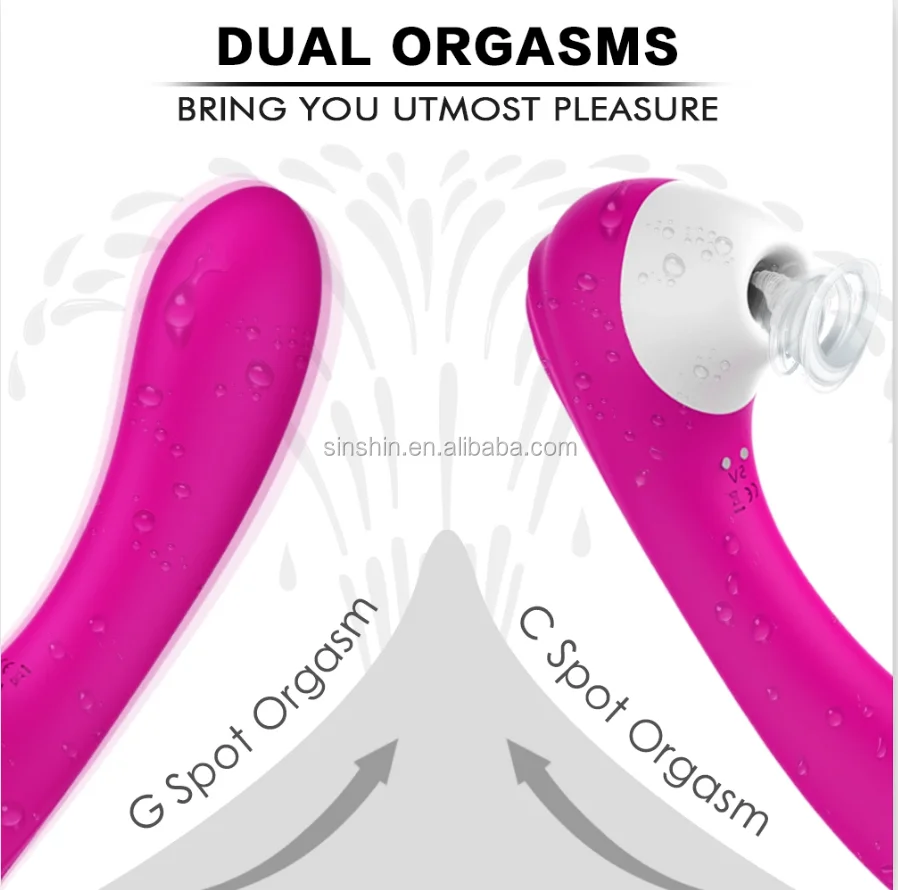 
Good price Vibration Silicone Vaginal Massage Clitoris Pussy Nipple Breast Sucker Sucking Vibrator Sex Toys for Women Female 