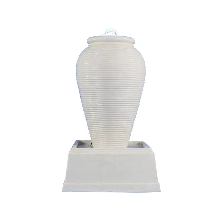 Home Garden indoor outdoor Decoration LED Sandstone Small Crystal Ball Water Fountain