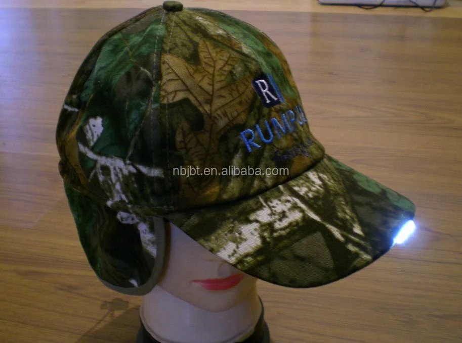 Promotion Gift Item Cheap Custom Promotion Baseball Cap with Built-in Led Light