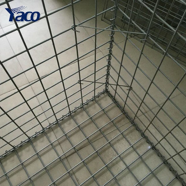 50x50x150cm 4mm welded gabion box cage for Landscaping