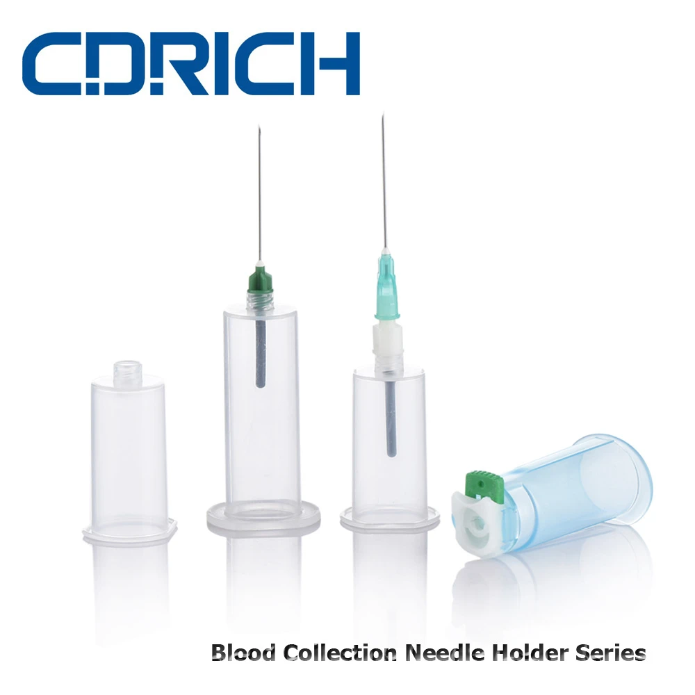 
CDRICH Single Use Disposable Blood Collection Needle Holder PP Needle Holder 