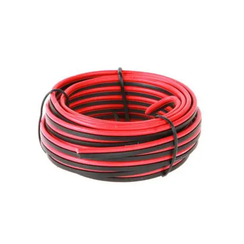  Китай (материк) красного и черного цветов 22AWG 2 ядра плоский медный скрученный кабель