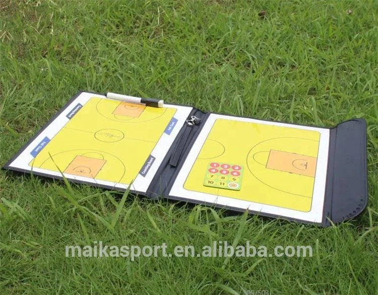 Newest selling custom design coach assistance products pu soccer basketball coaching board